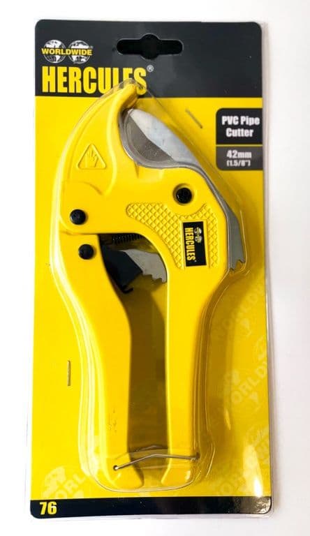Hercules Plastic Pipe Cutter - 1/8" - 1.5/8" Cap