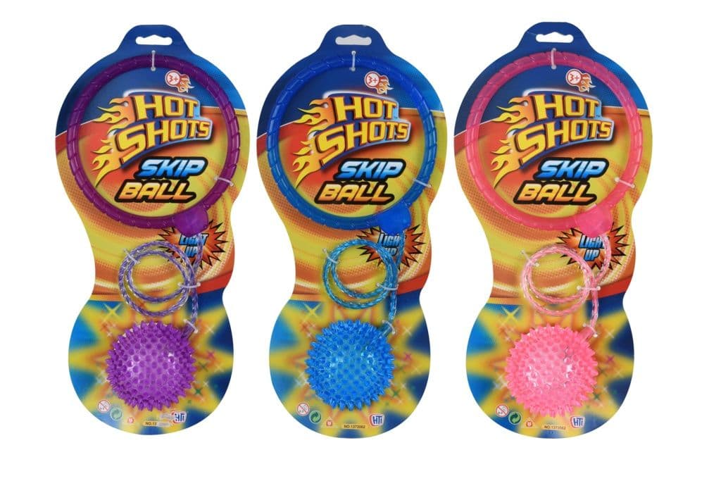 Hot Shots Light Up Skip Ball