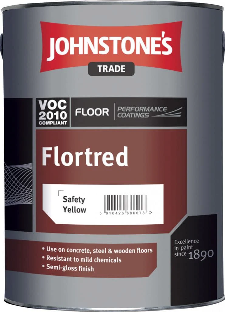 Johnstone's Flortred 5L - Tile Red