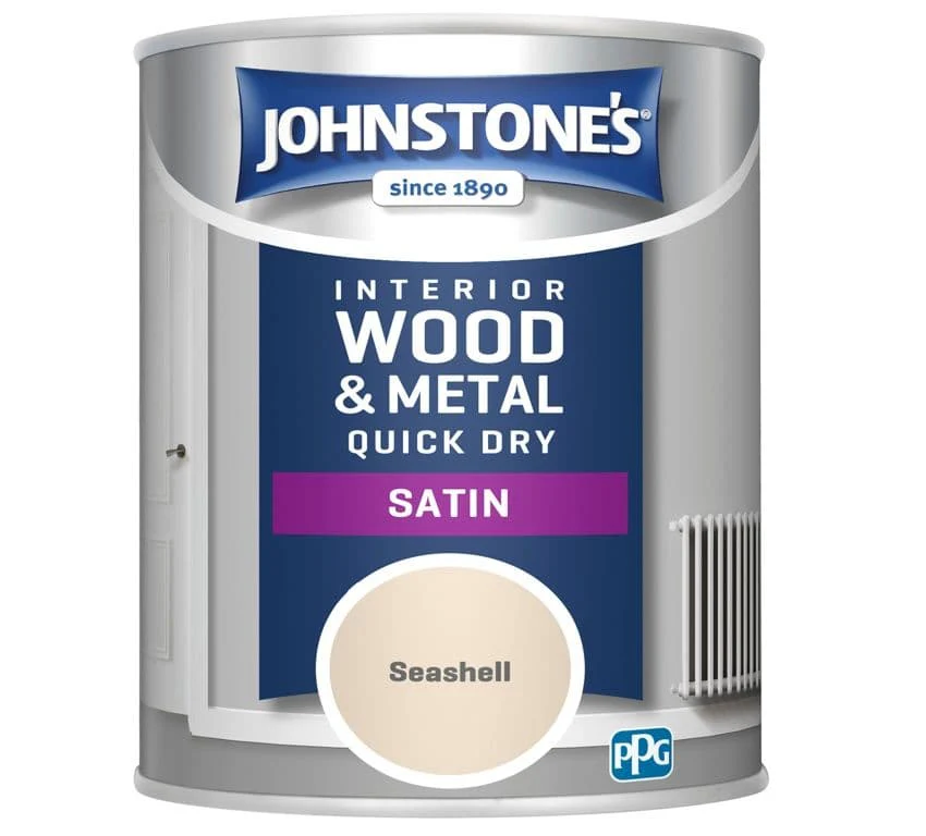Johnstone's Quick Dry Satin 750ml - Seashell