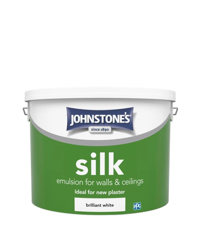 Johnstone's Silk 10L - Pure Brilliant White
