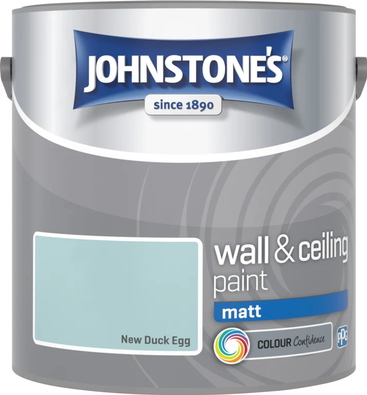 Johnstone's Wall & Ceiling Matt 2.5L - New Duck Egg