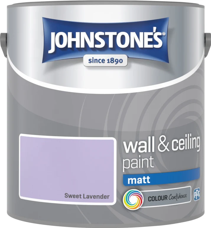 Johnstone's Wall & Ceiling Matt 2.5L - Sweet Lavender