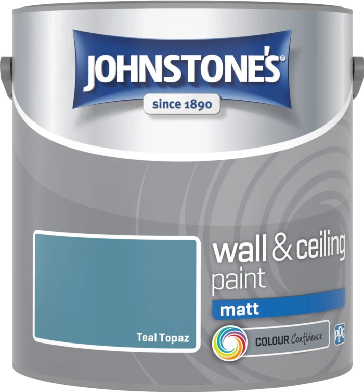Johnstone's Wall & Ceiling Matt 2.5L - Teal Topaz