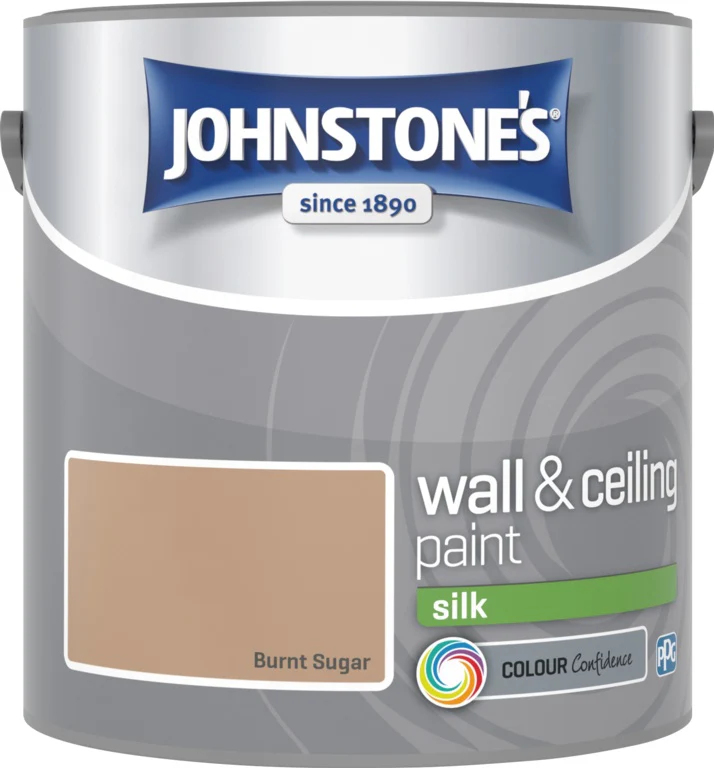 Johnstone's Wall & Ceiling Silk 2.5L - Burnt Sugar
