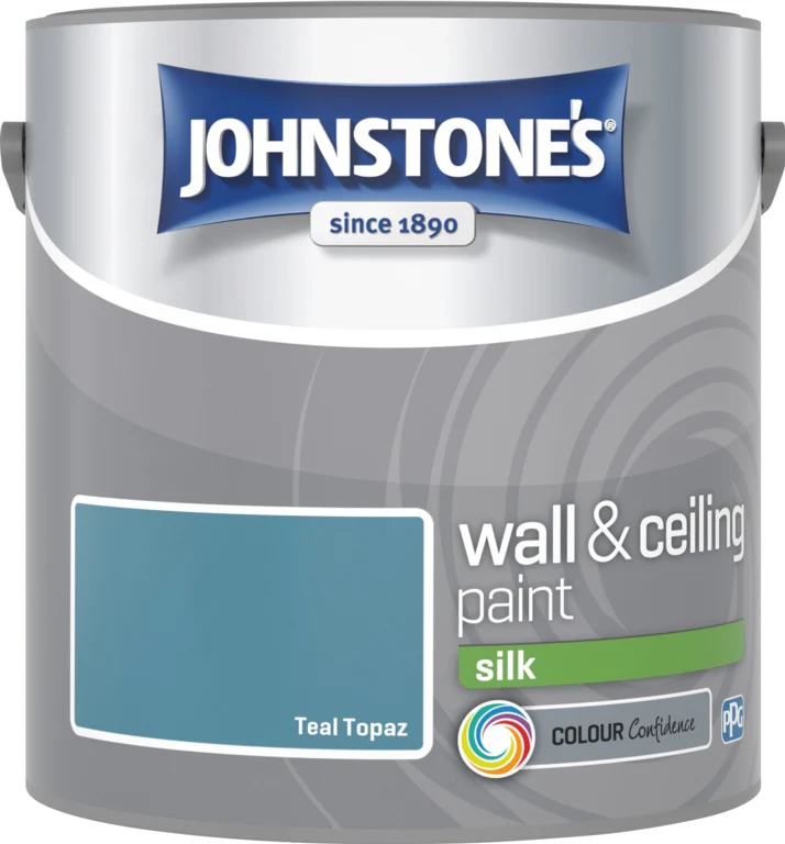 Johnstone's Wall & Ceiling Silk 2.5L - Teal Topaz