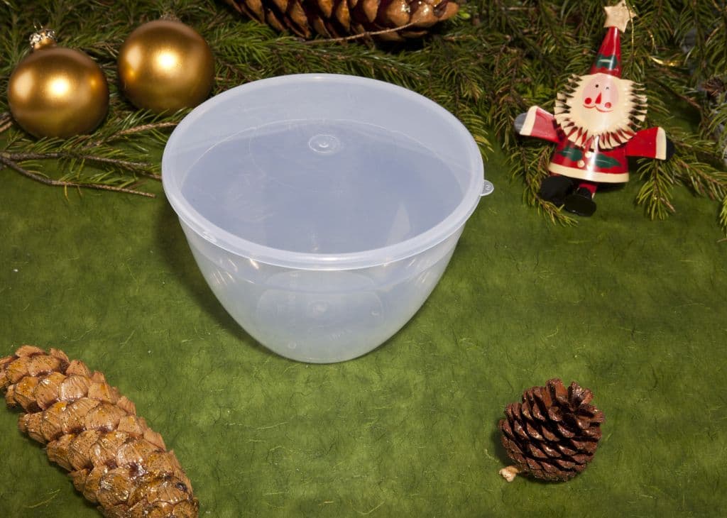 Just Pudding Basins Pudding Basin & Lid - 2 Pint/1.14ltr Clear