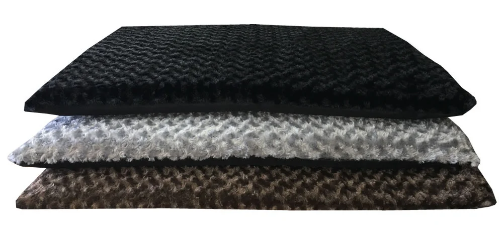Lazybones Plush Fleece Dog Pad - 97 x 72cm Assorted Colours