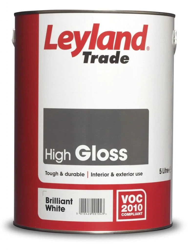 Leyland Trade Gloss - 5L Black