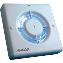 Manrose Timer Extractor Fan - 4"/100mm