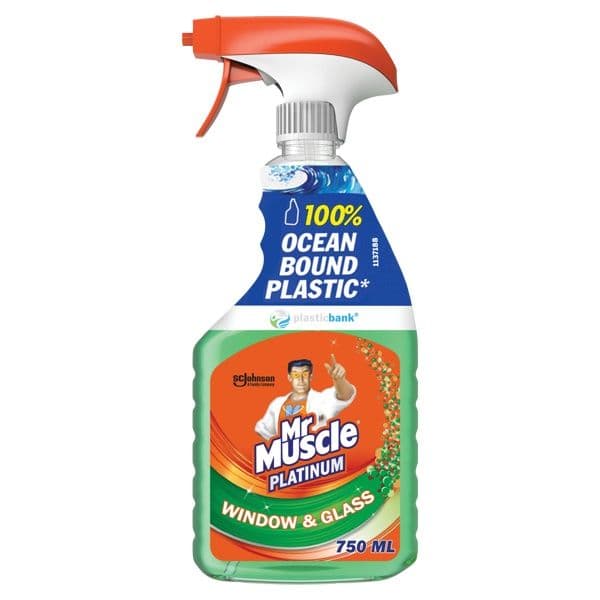 Mr Muscle Platinum Window & Glass - 750ml Trigger