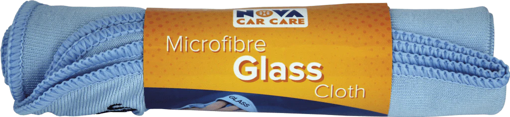 Nova Microfibre Glass Cloth - Twin Pack