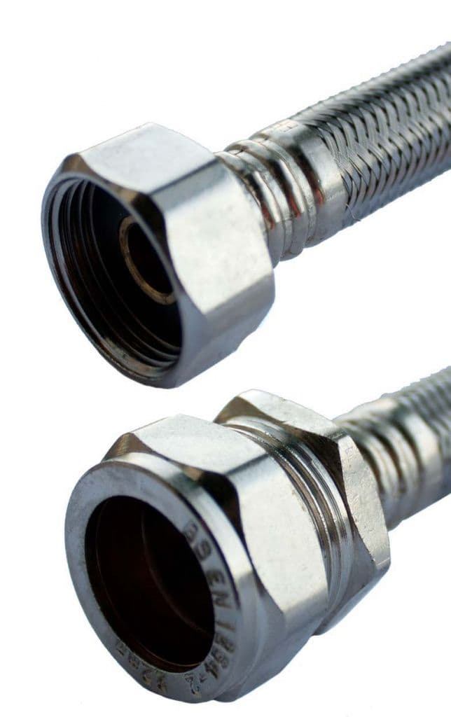 Oracstar Flexi Tap Connector 15mm x 3/4" x 50cm - 9.5mm