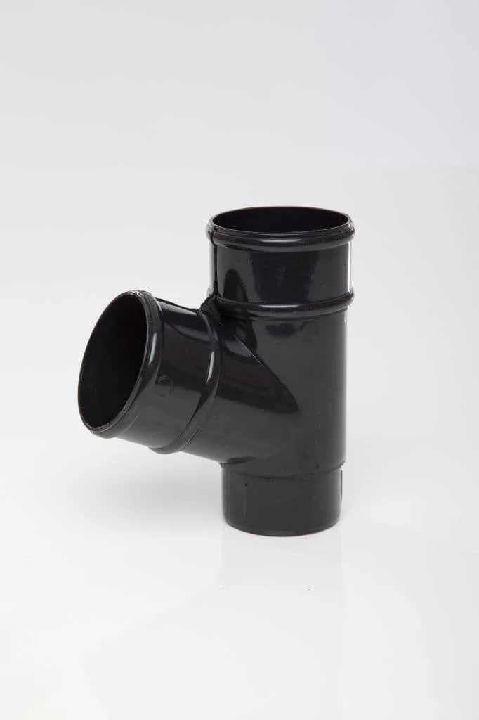 Polypipe 112 1/2 Degrees Branch - 68mm Black