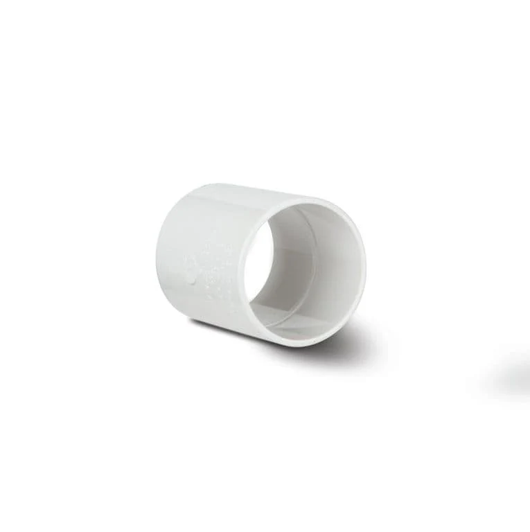 Polypipe Straight Coupling - 40mm White