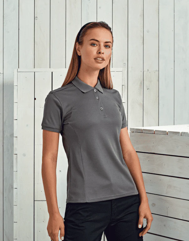 Premier Orange Female Polo - Medium