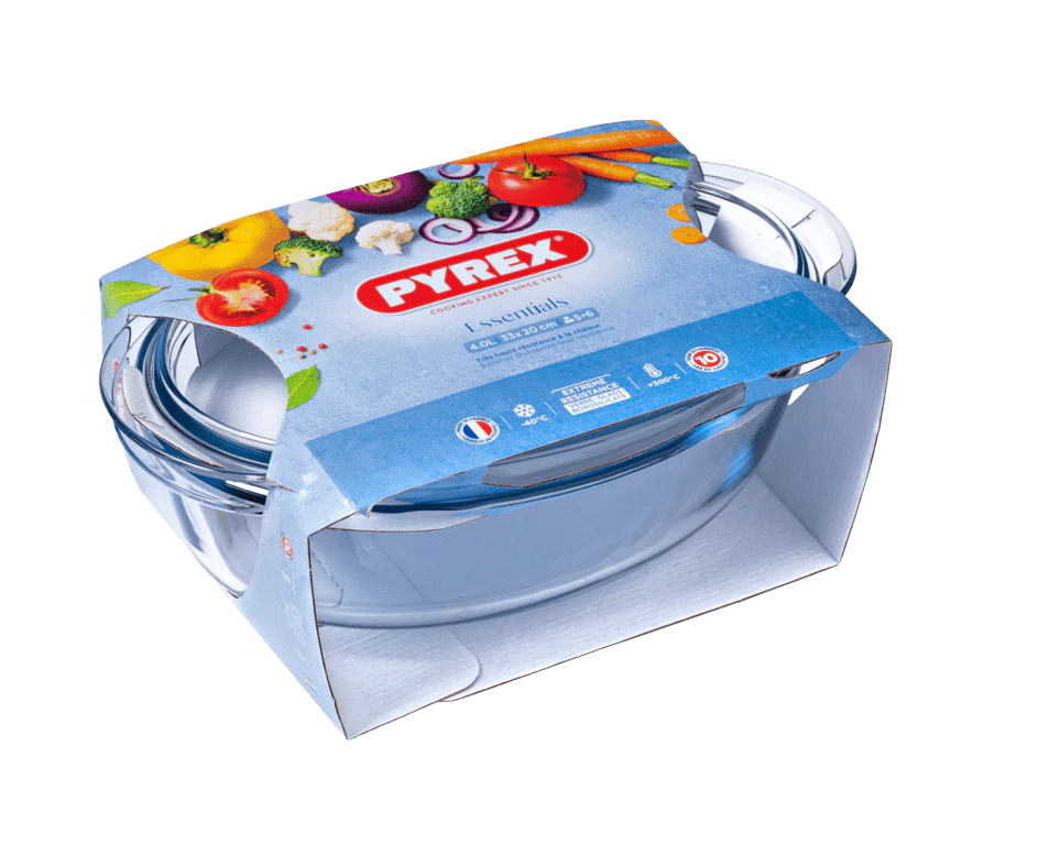 Pyrex Essentials Oval Casserole - 4L