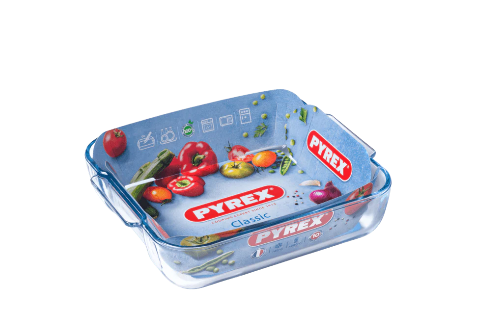 Pyrex Essentials Square Roaster - 25x21cm