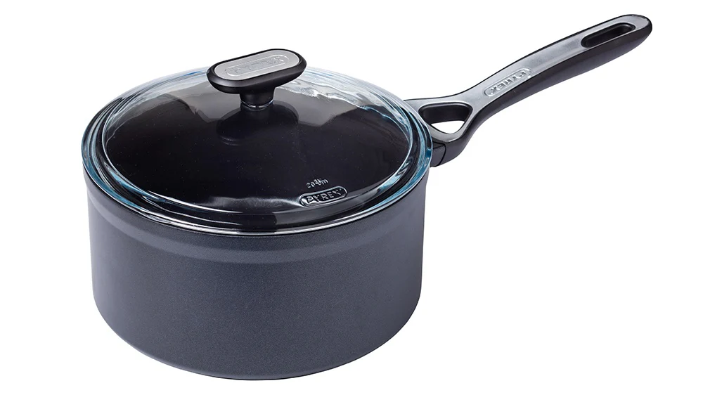Pyrex Origin+ Saucepan with Lid - 20cm