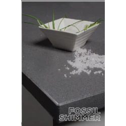 Quartz Worktop Grey Shimmer 3.2 x 1.6m x 20mm - 2 Slabs