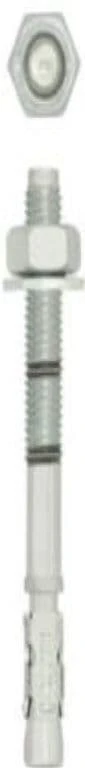 Rawlplug Zinc Plated Throughbolt Option 7 - 16X180