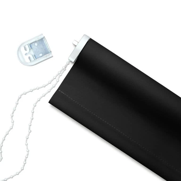 RENAISSANCE Blackout Roller Blind Black - 180cm