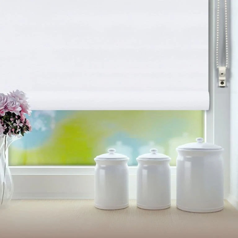 RENAISSANCE Classic Roller Blind White - 120cm