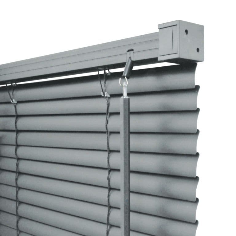 RENAISSANCE PVC Wide Venetian Blind Grey - 120cm