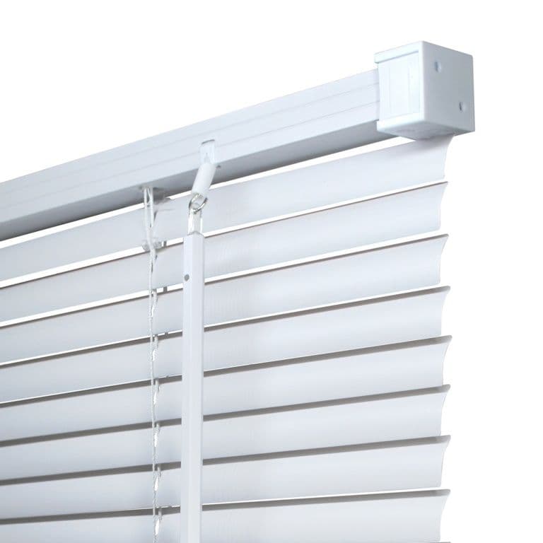 RENAISSANCE PVC Wide Venetian Blind White - 120cm