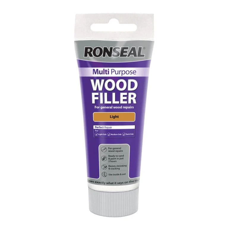 Ronseal Multi Purpose Wood Filler 325g - Light