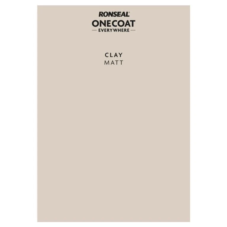 Ronseal Peel & Stick One Coat Everywhere - Clay Matt
