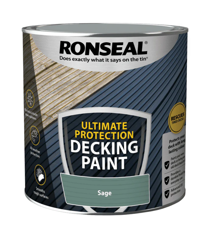 Ronseal Ultimate Protection Decking Paint 2.5L - Sage
