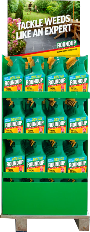 Roundup Total RTU Display Unit - 80 x 1.2L