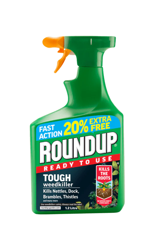 Roundup Tough RTU - 1L Plus 20% Extra Free
