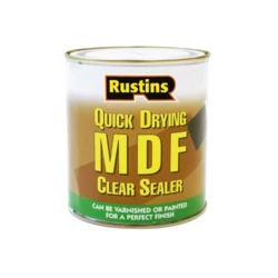 Rustins Quick Drying MDF Clear Sealer - 500ml
