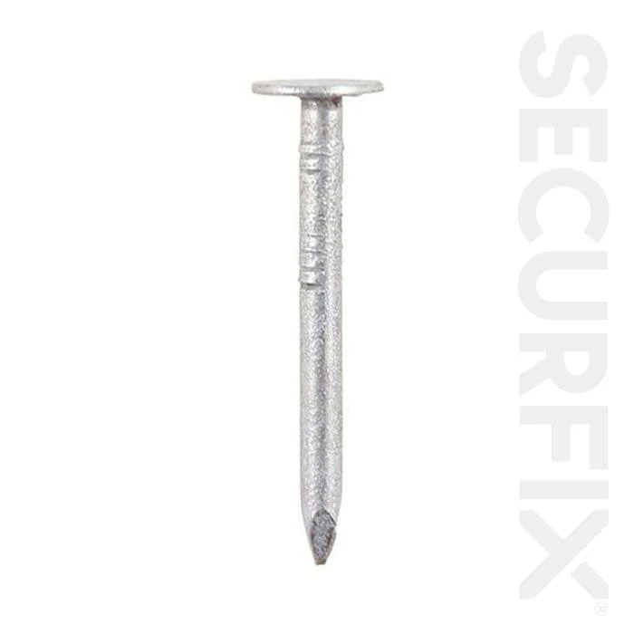 Securfix Clout Nails Galvanised 25mm - 250g