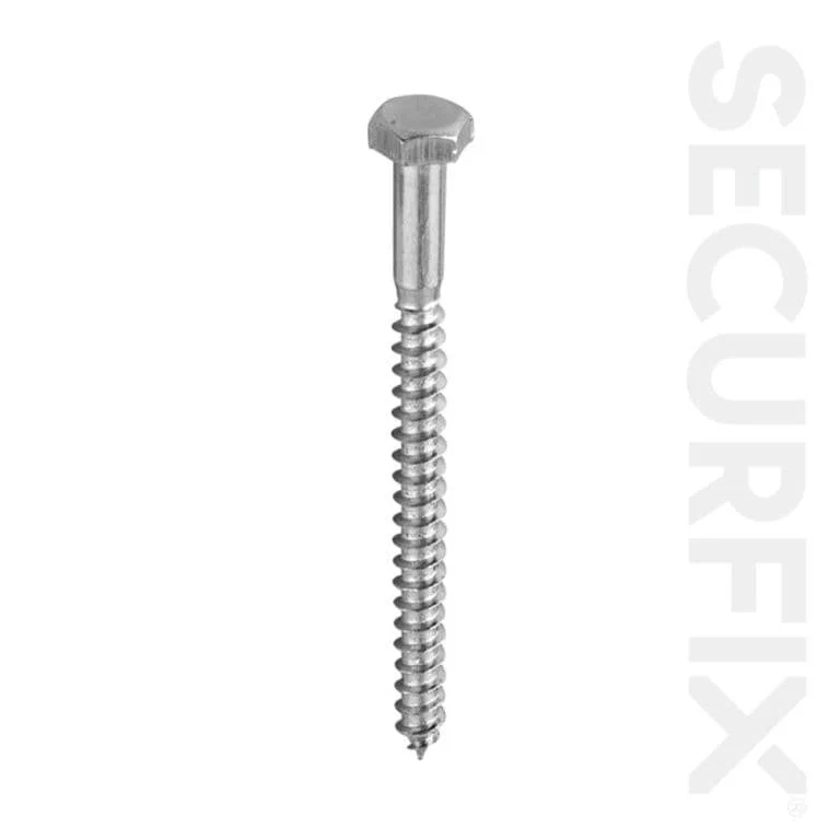 Securfix Coach Screw 10 Pack - M10 x 50mm