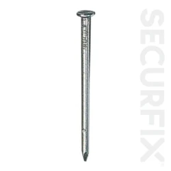 Securfix Round Wire Nails Galvanised 75mm - 2.5kg