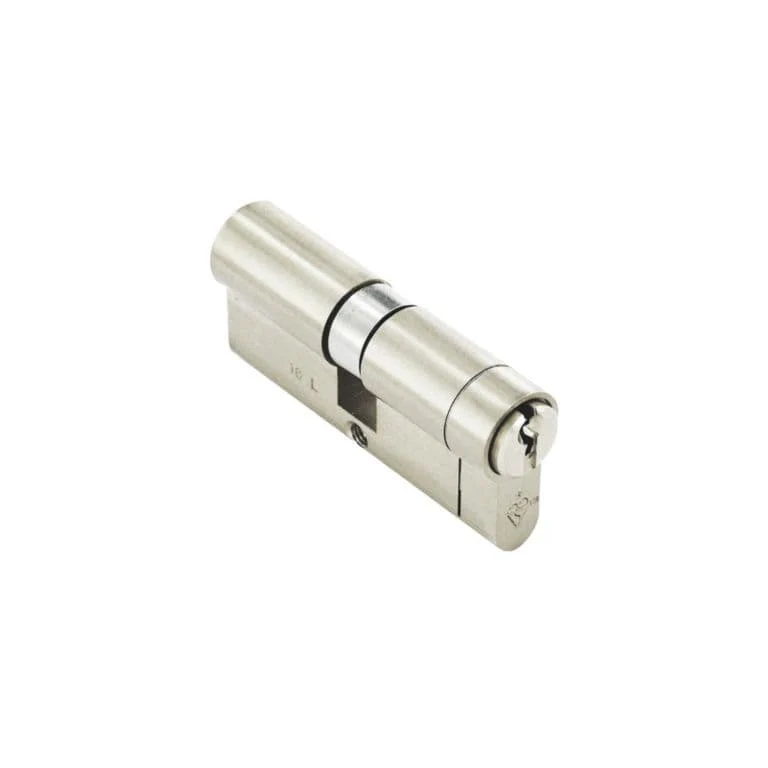 Securit 1* Star Euro Double Cylinder Nickel - 40 x 50mm