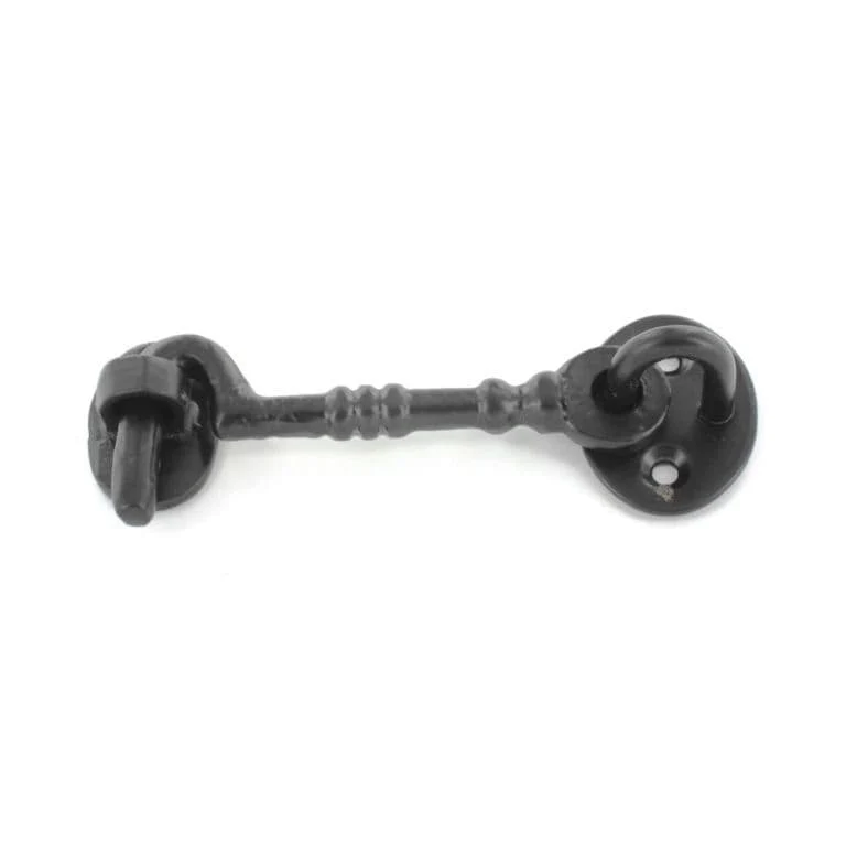 Securit Cabin Hook Cast Black - 150mm