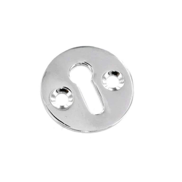 Securit Chrome Escutcheon Plain - 35mm