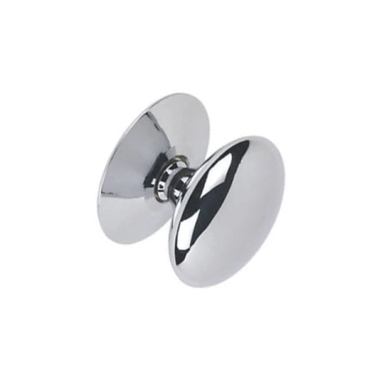 Securit Cupboard Knobs - 25mm CP - Pack of 5