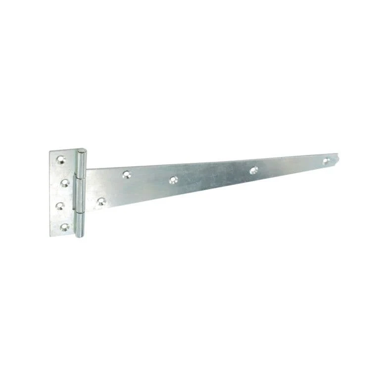 Securit Heavy Zinc Plated Tee Hinges - 300mm (12") - Pair