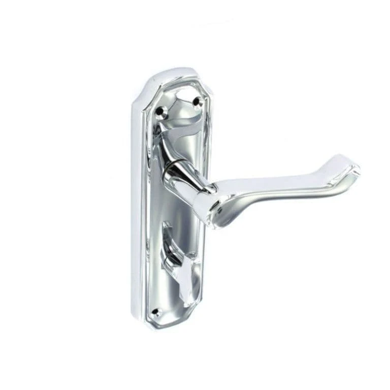 Securit Kempton Chrome Bathroom Handles (Pair) - 170mm