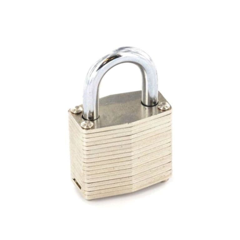 Securit Laminated Padlock Brass Cylinder - 64mm