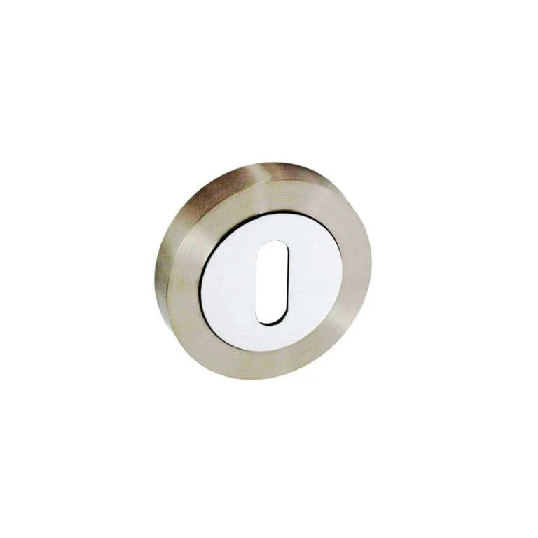 Securit Nickel Plated Lock Escutcheon - 52mm
