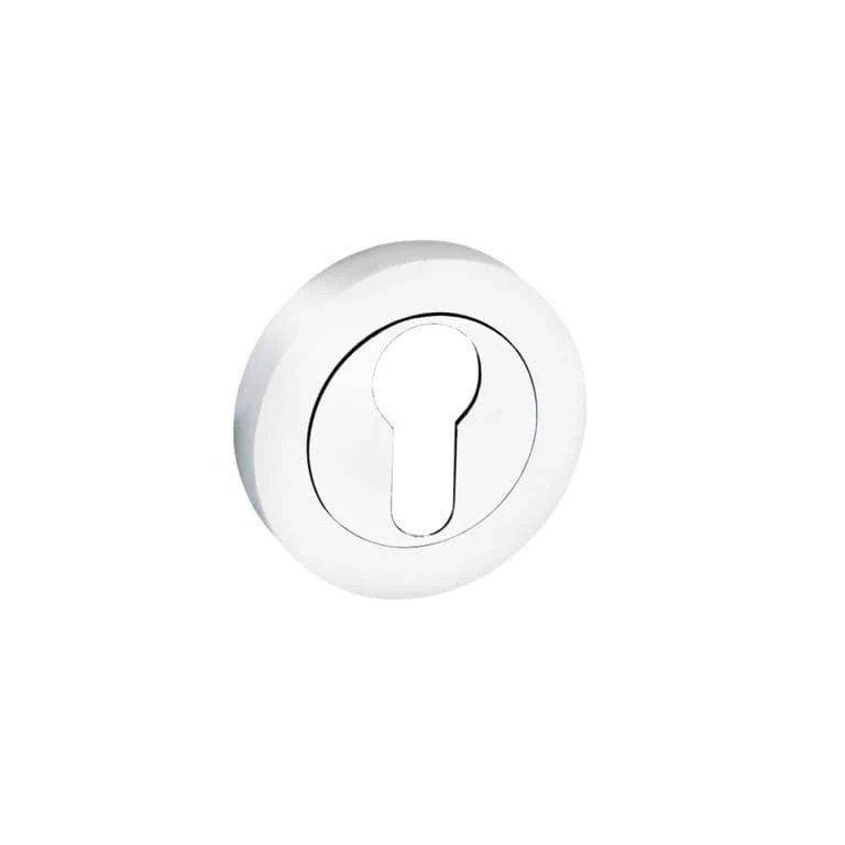 Securit Polished Chrome Euro Escutcheon - 52x9mm