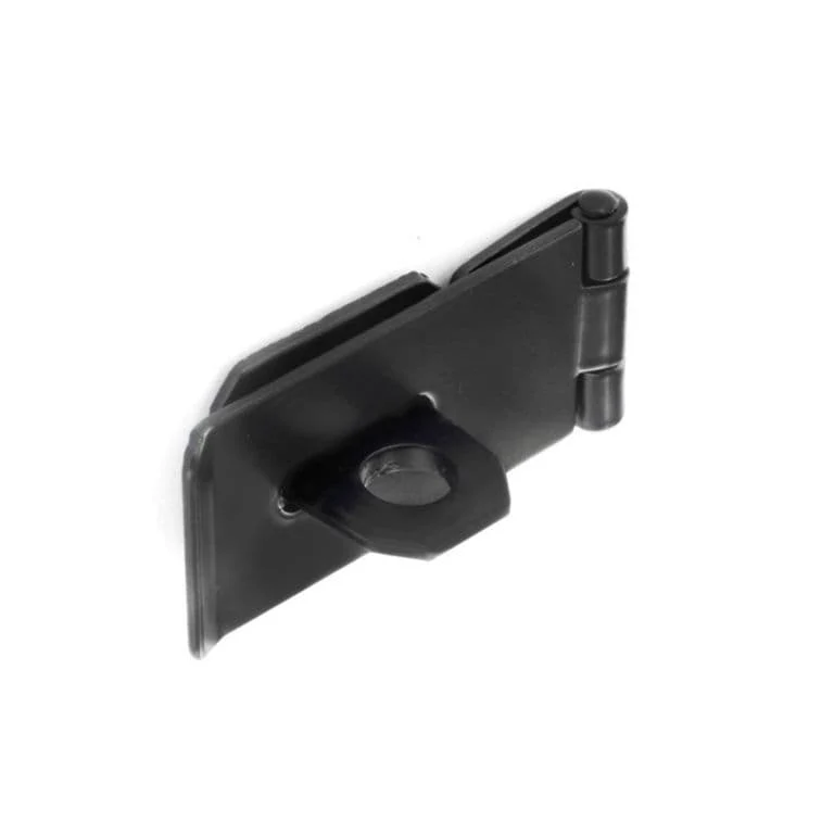 Securit Safety Hasp & Staple Black - 115mm