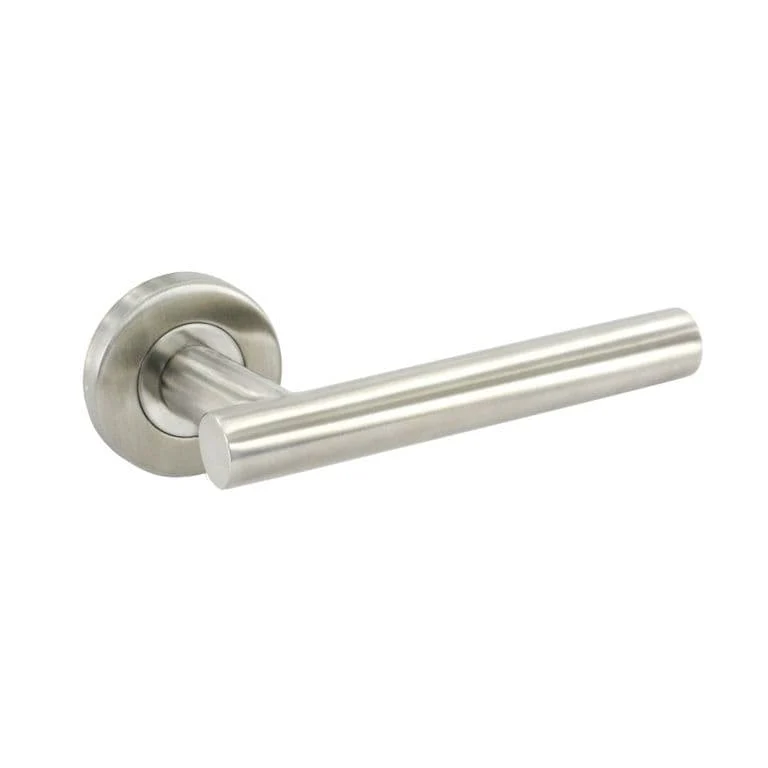 Securit Satin Stainless Steel Latch Handles Bar (Pair) - 50mm