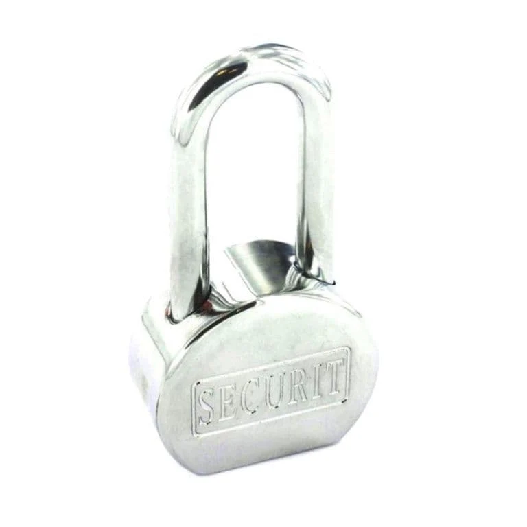 Securit Security Padlock Long Shackle - CP 65mm